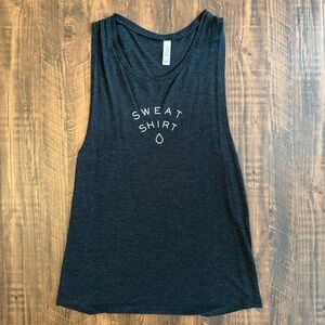 Bella Canvas Charcoal Gray Workout Tank Top